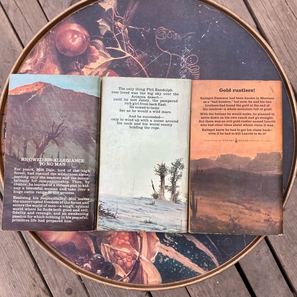 Vintage 70s Zane Grey Pocket Book lot in good readable condition, paperbacks. - Picture 2 of 6